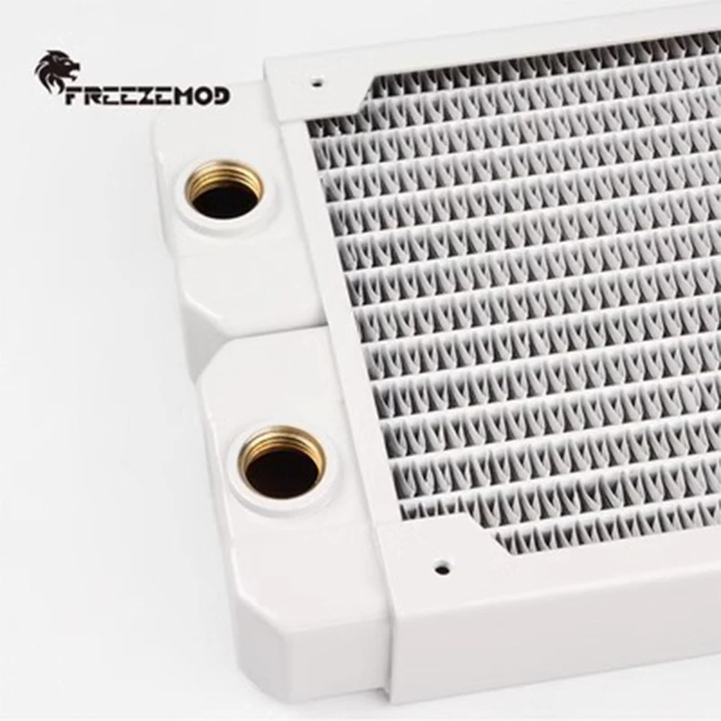 Zemod-copper Water Cooling Computer Case Radiador de Água Refrigeração a Água Adequado para Ventiladores de 120 mm Tsrp-tw120 240 mm 360 mm 480 mm