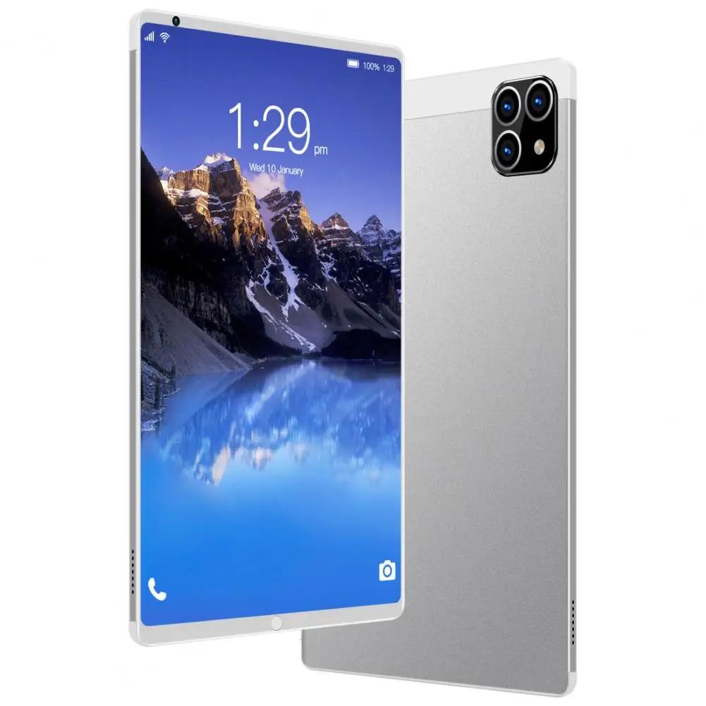 Tablet pc Android com Octa Core Tela Sensível ao Toque de Alta Resolução Chamada Telefônica Suporte 3g Sim Rede Wifi Polegadas