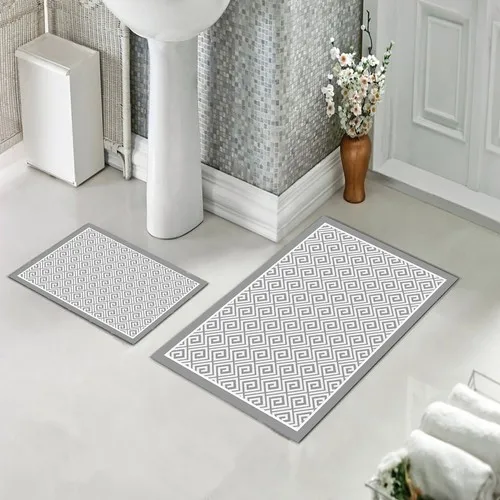 

Halıforum Bath Mat Dual Toilet Seat Pad Non-Slip Bottom Bhs-187