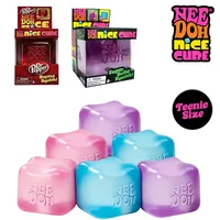 Jouet sensoriel anti-stress Schylling Needoh Nice Cube pour enfants, bloc de décompression à pincer, puzzle éducatif, souvenir de fête, cadeau pour enfants 4
