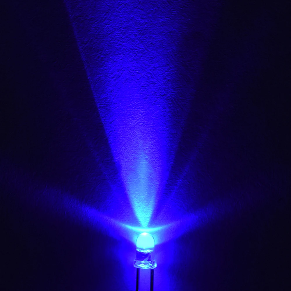 LED 3mm E 5mm Con Cavo Da 20cm - Diodi Luminosi 5V 12v Per