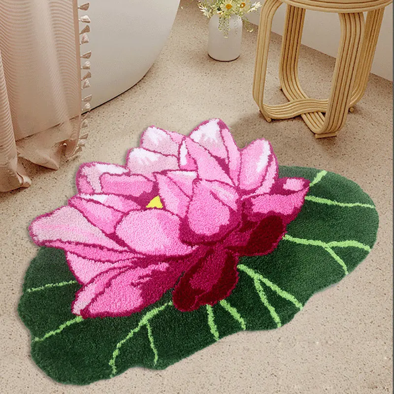 https://ae01.alicdn.com/kf/S885bbfe23fd74e16ac7639c7ff183183C/Soft-Tufted-Lotus-Flower-Rugs-Art-Floral-Flocking-Carpet-Non-slip-Absorbent-Bathroom-Floor-Mat-Doormat.jpg