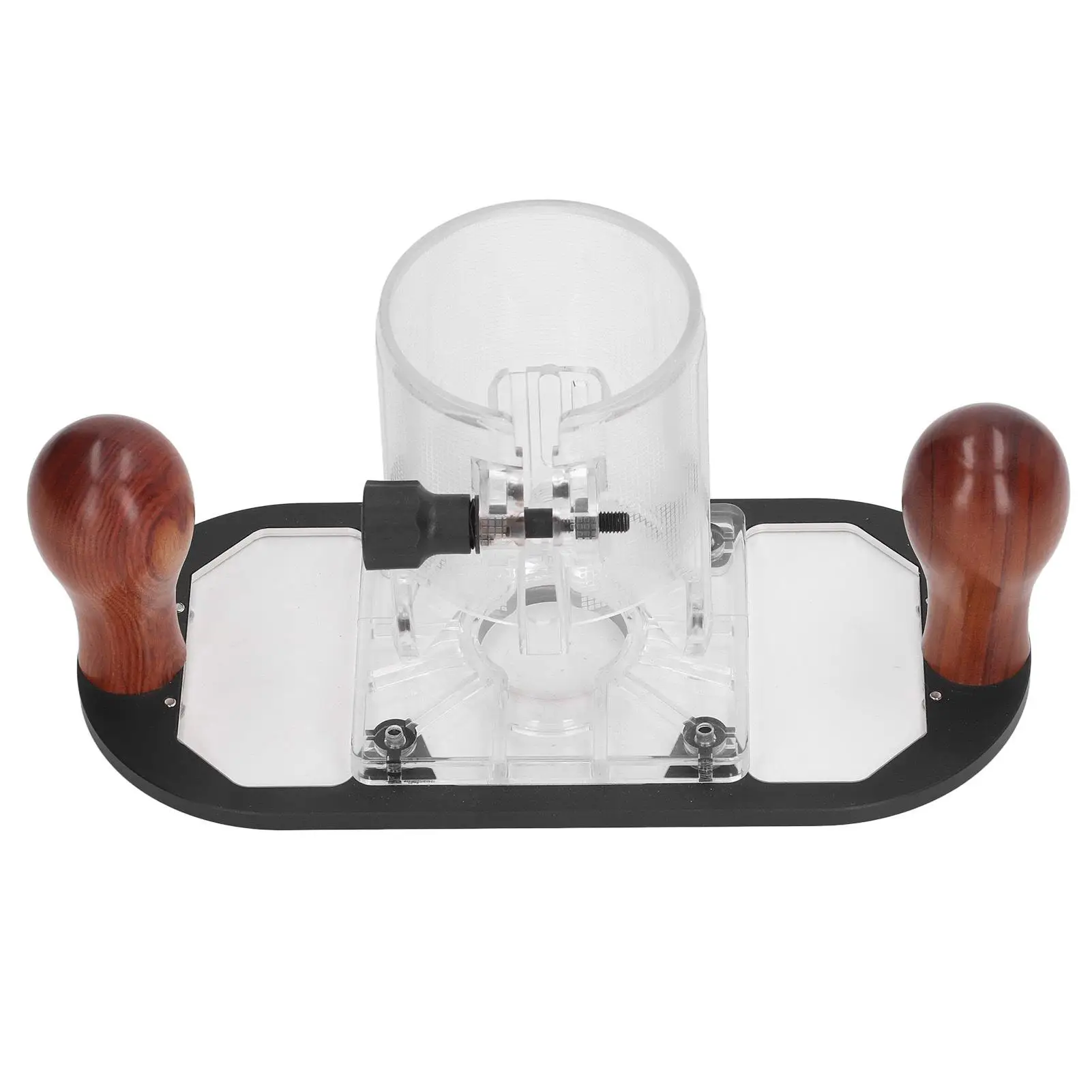 Transparent Protective Base for Woodworking Router Trimmer-DIY Power Tool Accessory