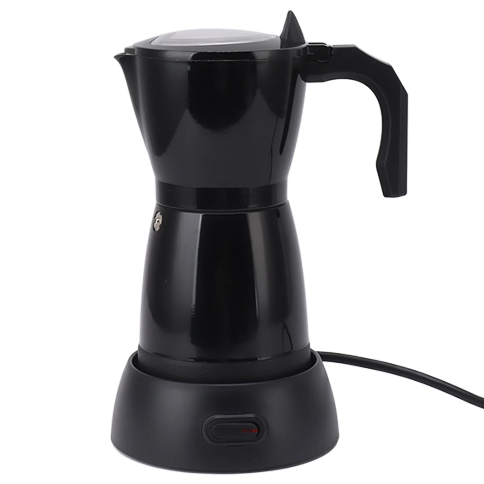 Electric Moka Pot PP and Aluminum Alloy Easy To Use Electric Coffee Maker for Home 4