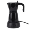 Electric Moka Pot PP and Aluminum Alloy Easy To Use Electric Coffee Maker for Home 4
