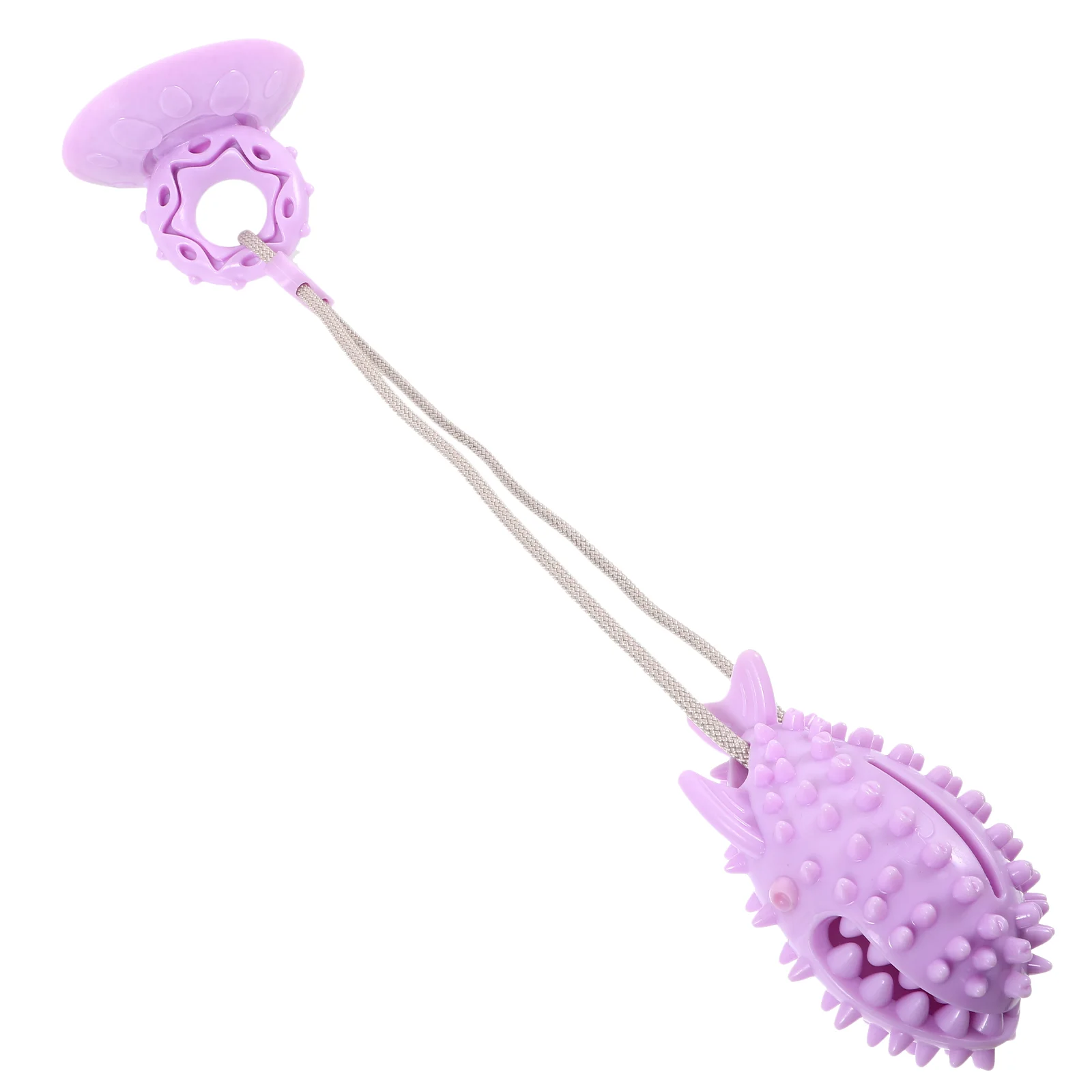 

Chewing Toys Dog Treat Dispenser Interactive Dogs Bite Resistant Suction Cup Didos Tpr Dispensing