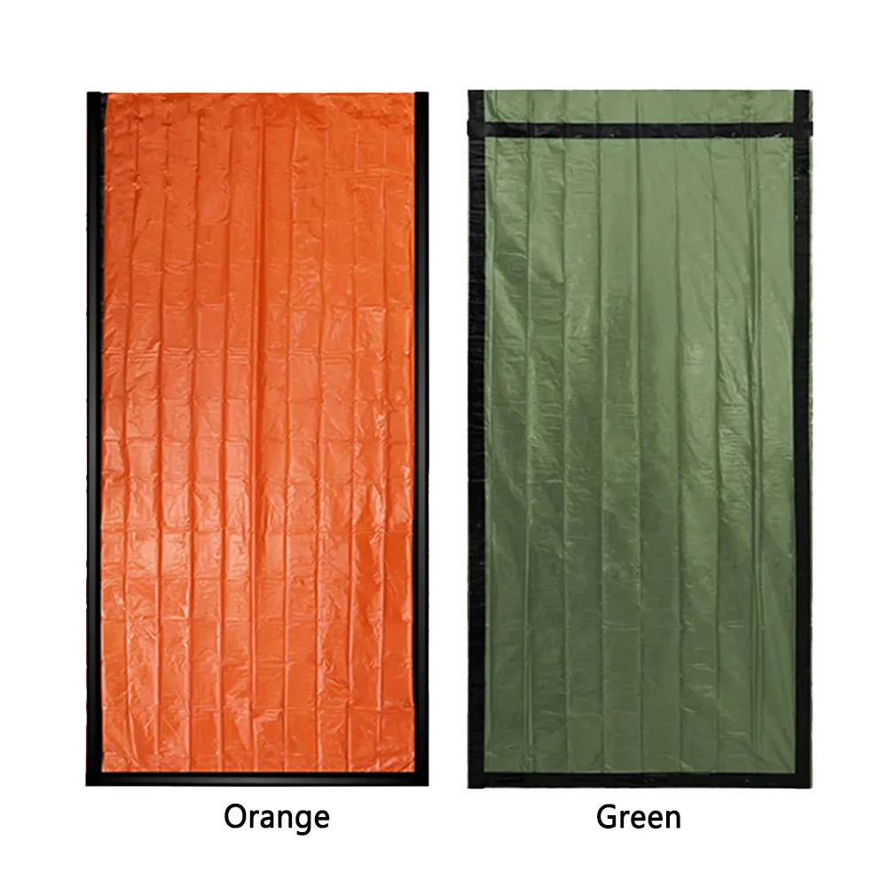 Portable Sleeping Pad Quilt PE Aluminum Film Warm Windproof Survival Blanket Waterproof Camping Outdoor Equipment