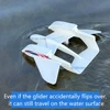 Amphibious Waterproof Gyro Stabilized EPP Foam Fixed-Wing Glider Aircraft RC Plane with LED Lights 2.4G Radio Control Airplane 5