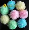 1pc Bath Ball Bathsite Bath Tubs Bath Towel Cleaning Mesh Shower Wash Sponge Product Washing body Tool Accessory Bath Flower 1