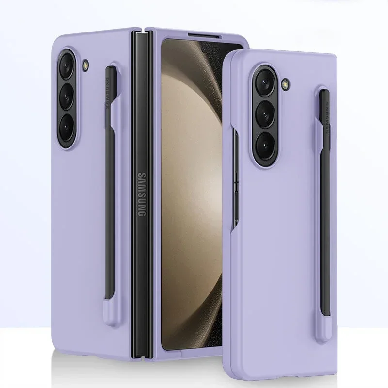 Slim Matte Skin Touch Shockproof Case with S Pen Holder