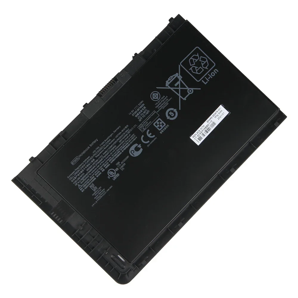 Original Replacement Battery BT04XL For HP EliteBook Folio 9470m 9480m BA06XL H4Q47AA 687945-001 3400mAh Batteries