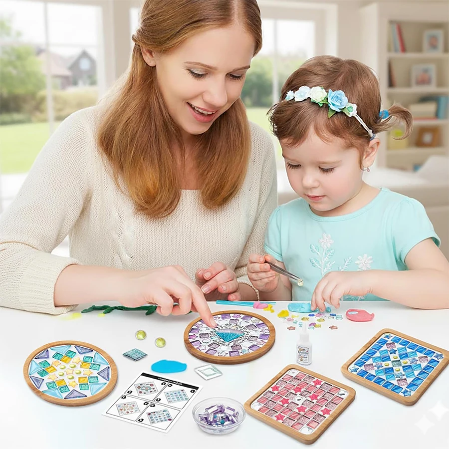 DIY Glass Mosaic Tile Kit 6