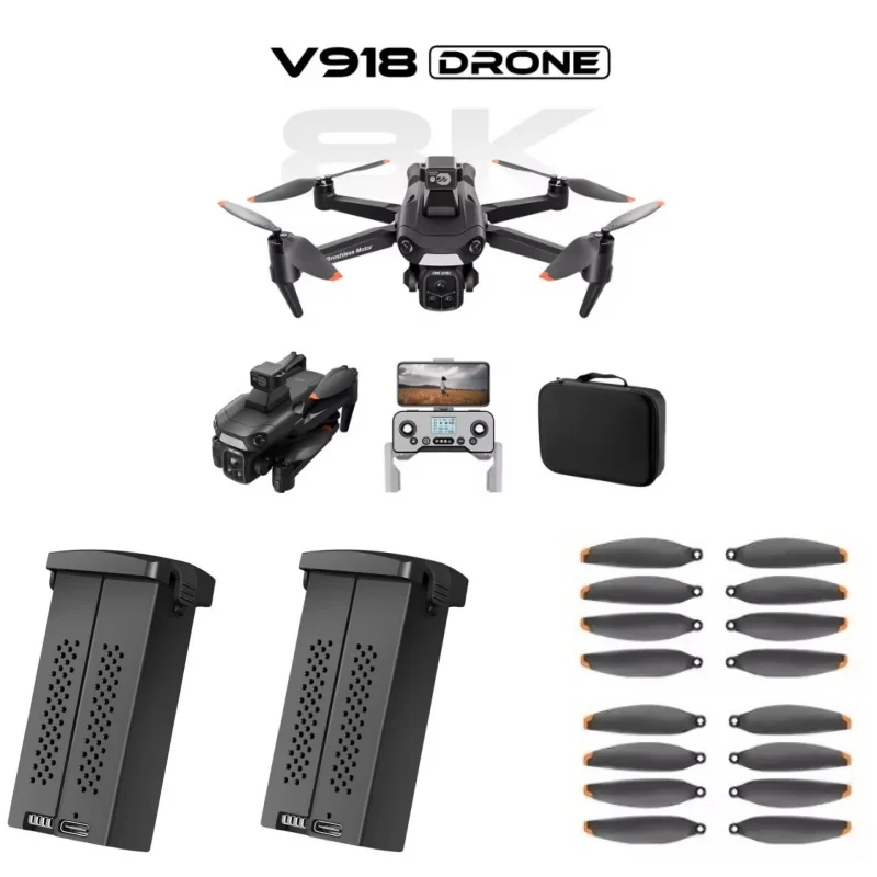 Hélices et Batteries pour Drone - Lot de 1 à 4 Pièces