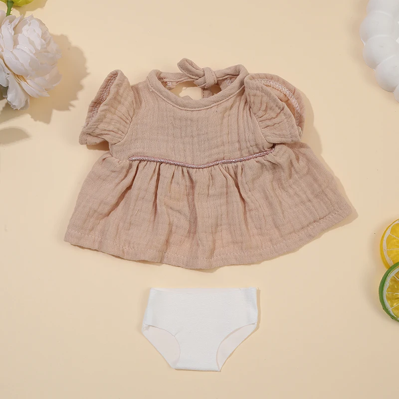 Doll clothes for 12.99 Inch 33CM Dolls Baby Toys Doll accessories Vest Dress Doll Clothes For American Reborn Baby Dolls