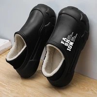 Winter Men Loafers furry Shoes Street Walking shoes couples Plush Clogs Men Women Warm Slippers Casual Indoor Home Cotton Shoes