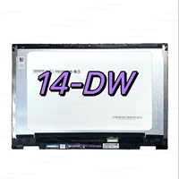 Pour HP Pavilion x360 14 série 14-DY 14-DH 14-DW 14-CD 14-BA ordinateur portable écran tactile numériseur LCD affichage assemblée remplacement 3