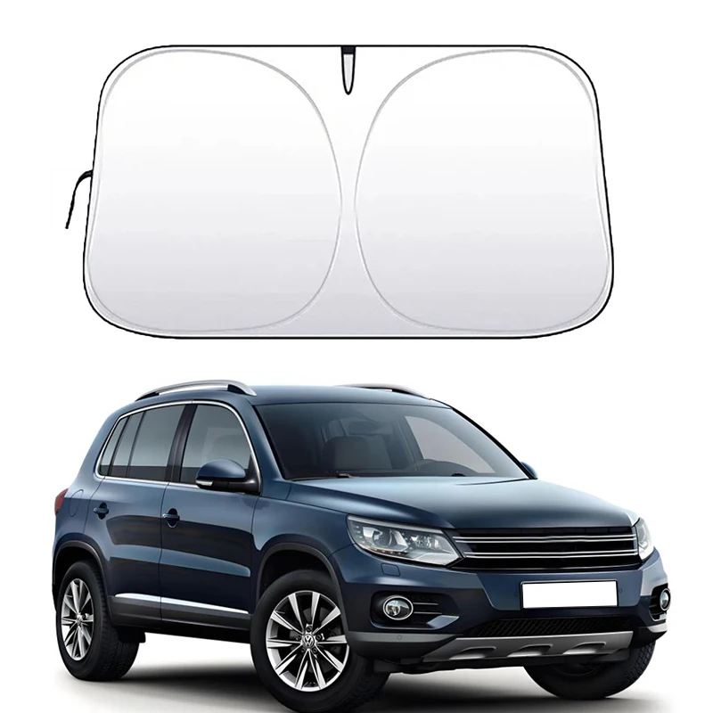 Car Window Sunshade Cover Sun Shade Windshield Visor Protector Windscreen Auto UV Protection For Volkswagen Tiguan 5N 2007-2015 windshield sunshade car sunshade windshield sun shade