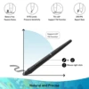 VEIKK VK1200V2 11.6 Inch Graphics Tablet Monitor Drawing Monitor Animation Digital For Android Windows Mac with Shortcut Keys an 3