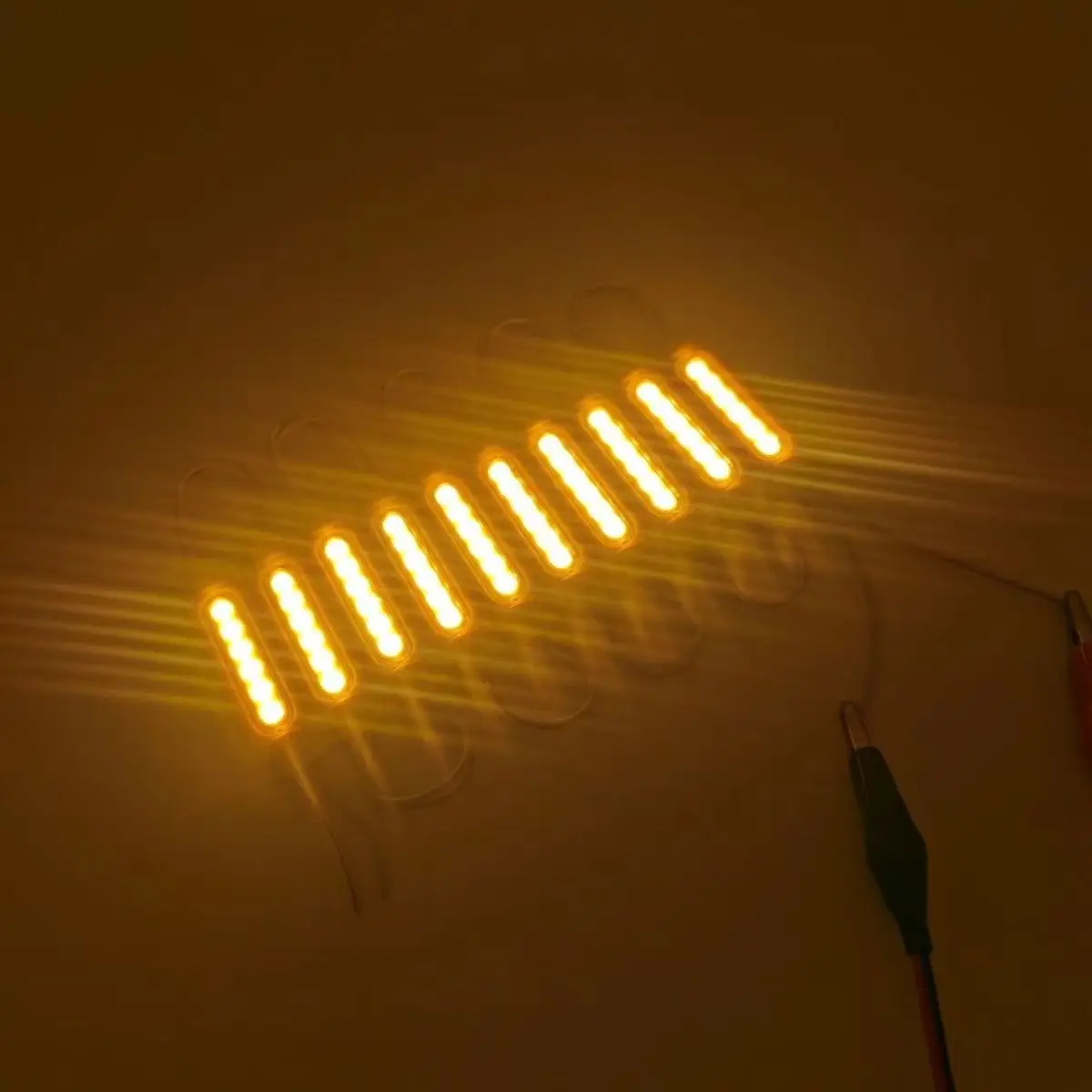20pcs 12V COB LED Modules Advertising Luminous Characters Backlight Modules IP65 Waterproof White Red Blue Green Yellow Pink