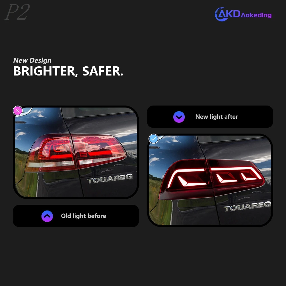 Fanale posteriore per VW Touareg 2010-2018 - immagine 3