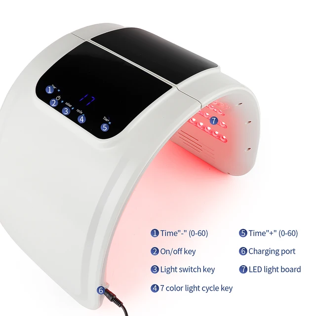 7-Color LED Face Therapy Mask 2