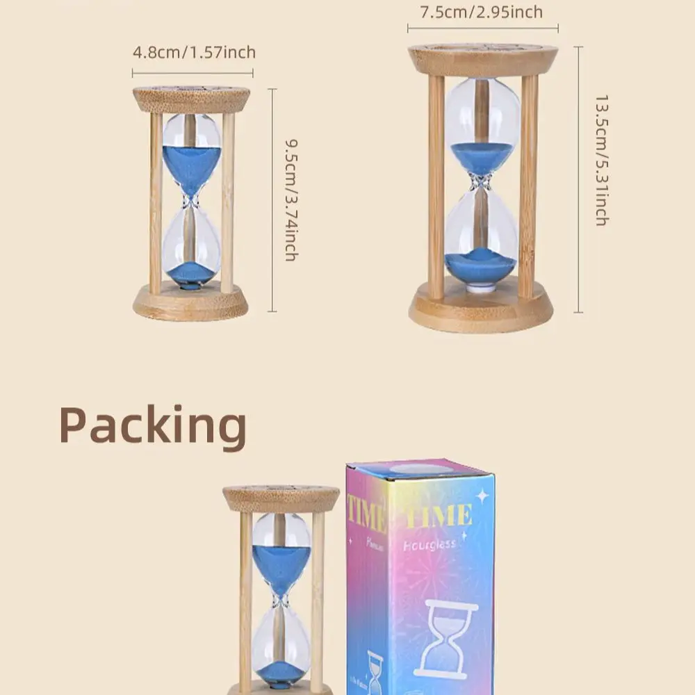 Sand Timer 1pc Creative 1/3/5/10/15/30 Minute Glow In Dark florescent Hourglass Sand Timer Clock Kids Teeth Brushing Games Child Gifts