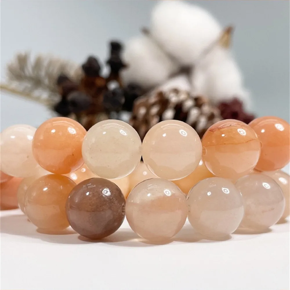 

Natural Stone Pink Dongling Jasper Round Beads 4 6 8 10 12mm for Jewelry Making Bracelet Necklace Keychain Aventurine Wholesale