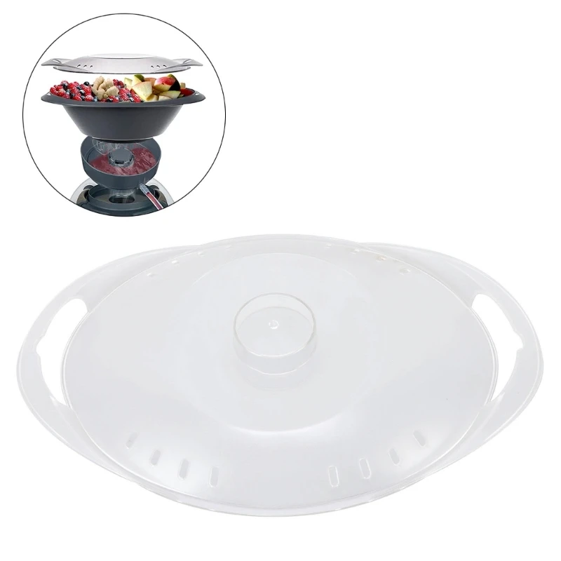 Processor Robot Lid Cooker Cover Replacement Heat Resistance Steaming Pan Cover for Thermomix TM5 TM6 TM31 Part 517C
