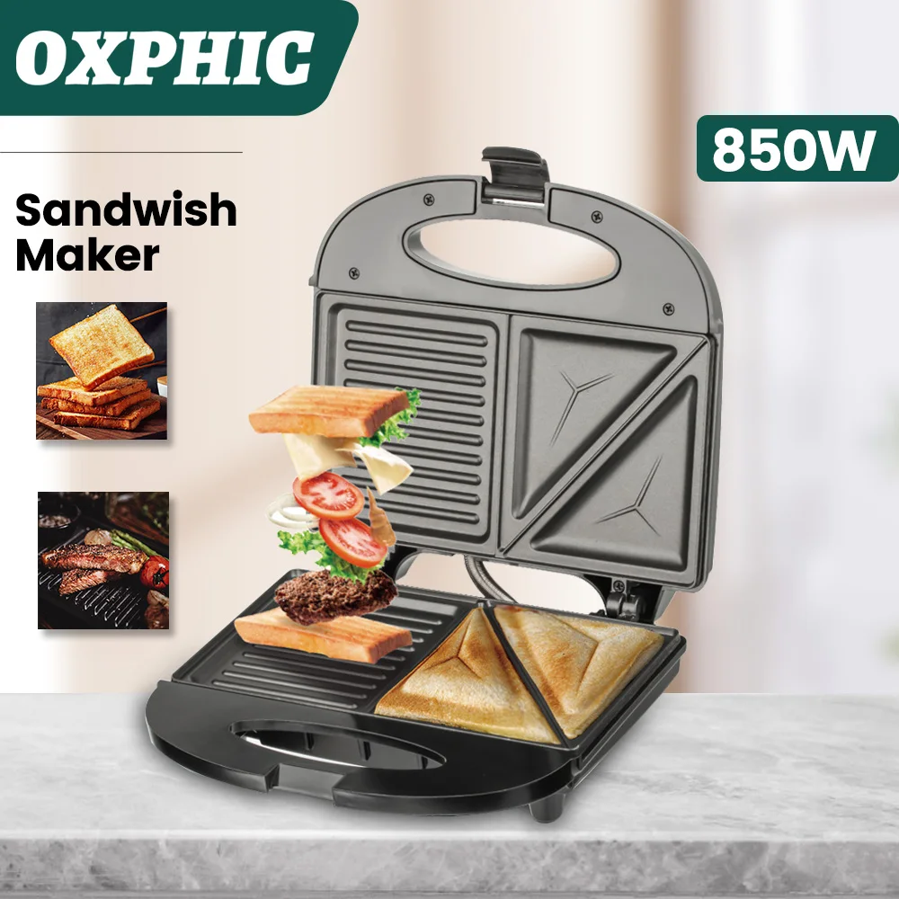 OXPHIC 850W Electric Waffle Makers Pancake Machine Electric Pan