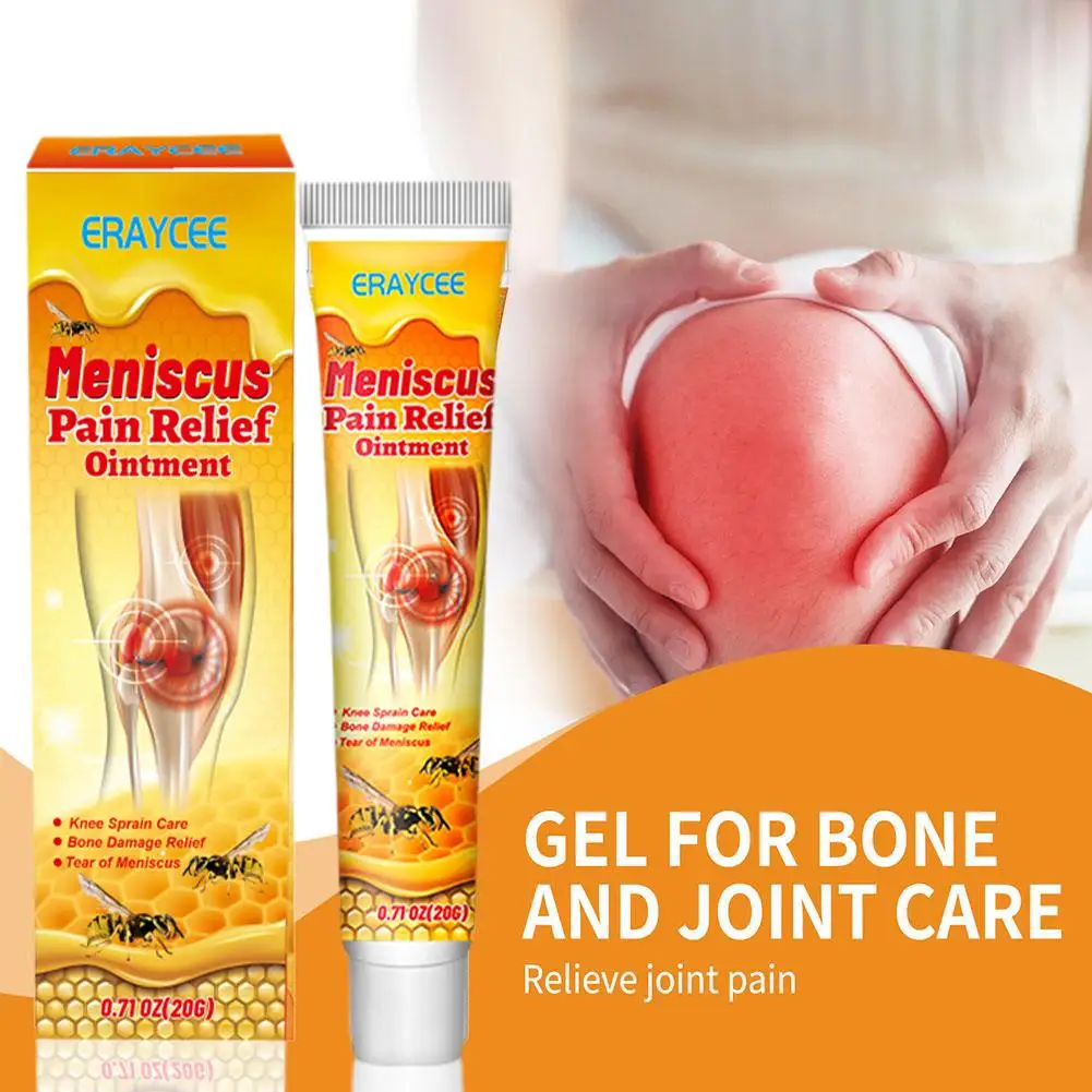Pain Ointment Gel 5Pcs Bee Pain Relief for Arthritis Joint Knee Neck Lumbar Sciatica