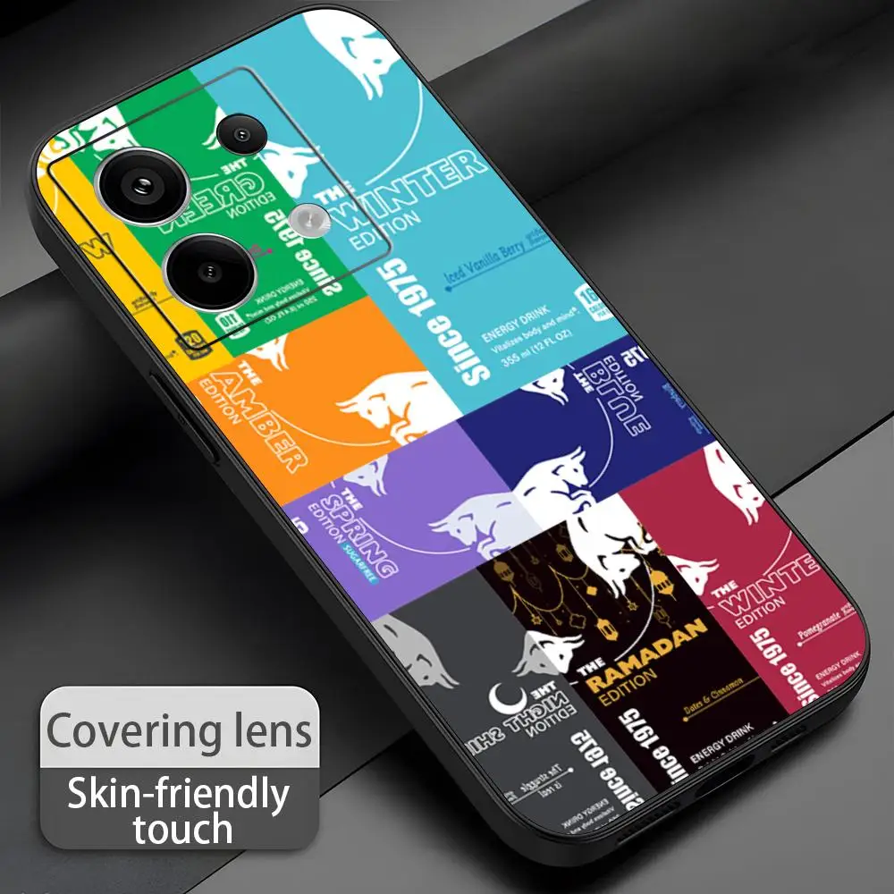 Red Bulls Soft Black Phone Case