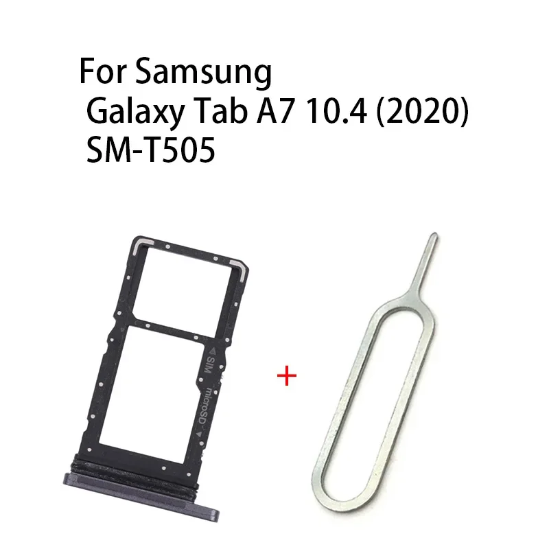 Dual Sim & Micro SD Card Tray Replacement for Samsung Galaxy Tab A7 10.4 (2020)