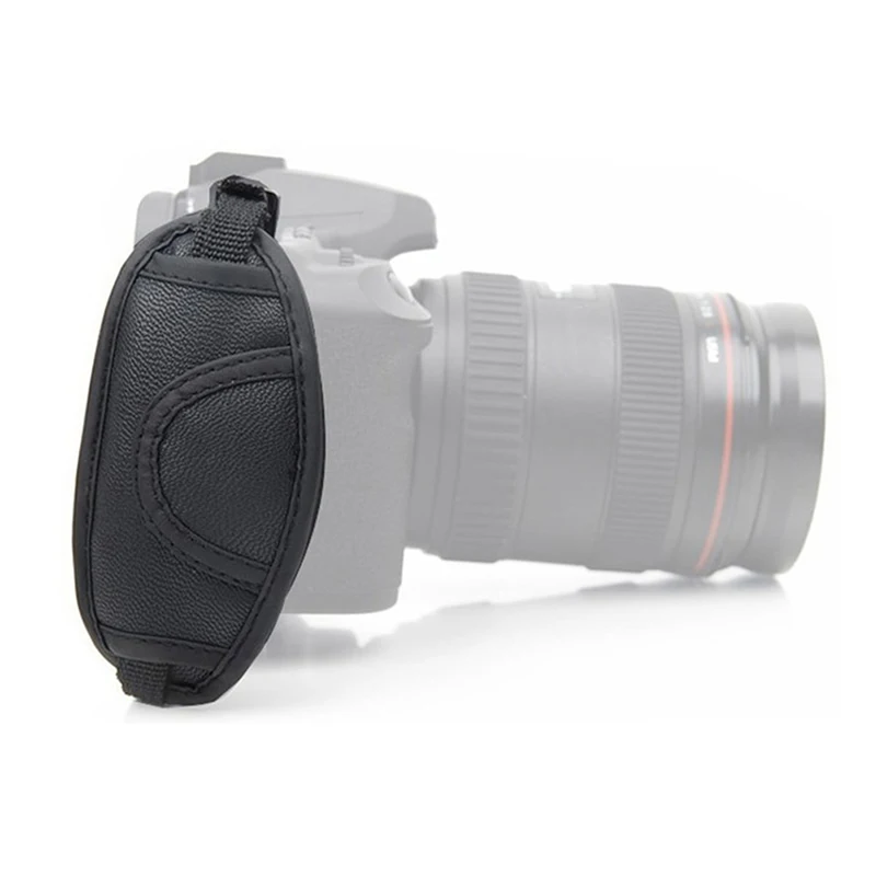 PU 가죽 핸드 그립 카메라 스트랩, 카메라 손목 스트랩, 미끄럼 방지 카메라, 디지털 SLR DSLR 안전 스트랩 벨트, 1PC