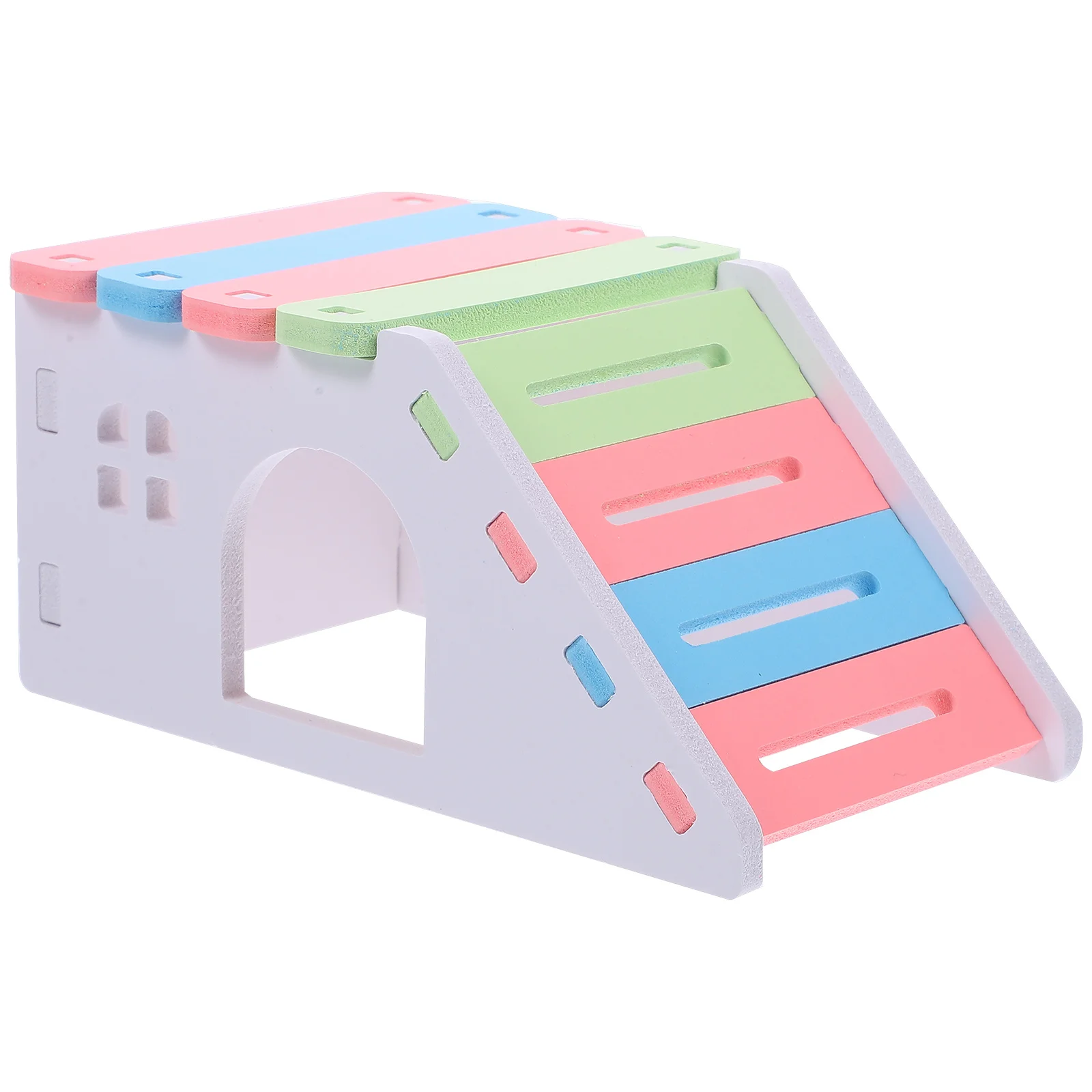Cachette pour lapin avec escalier