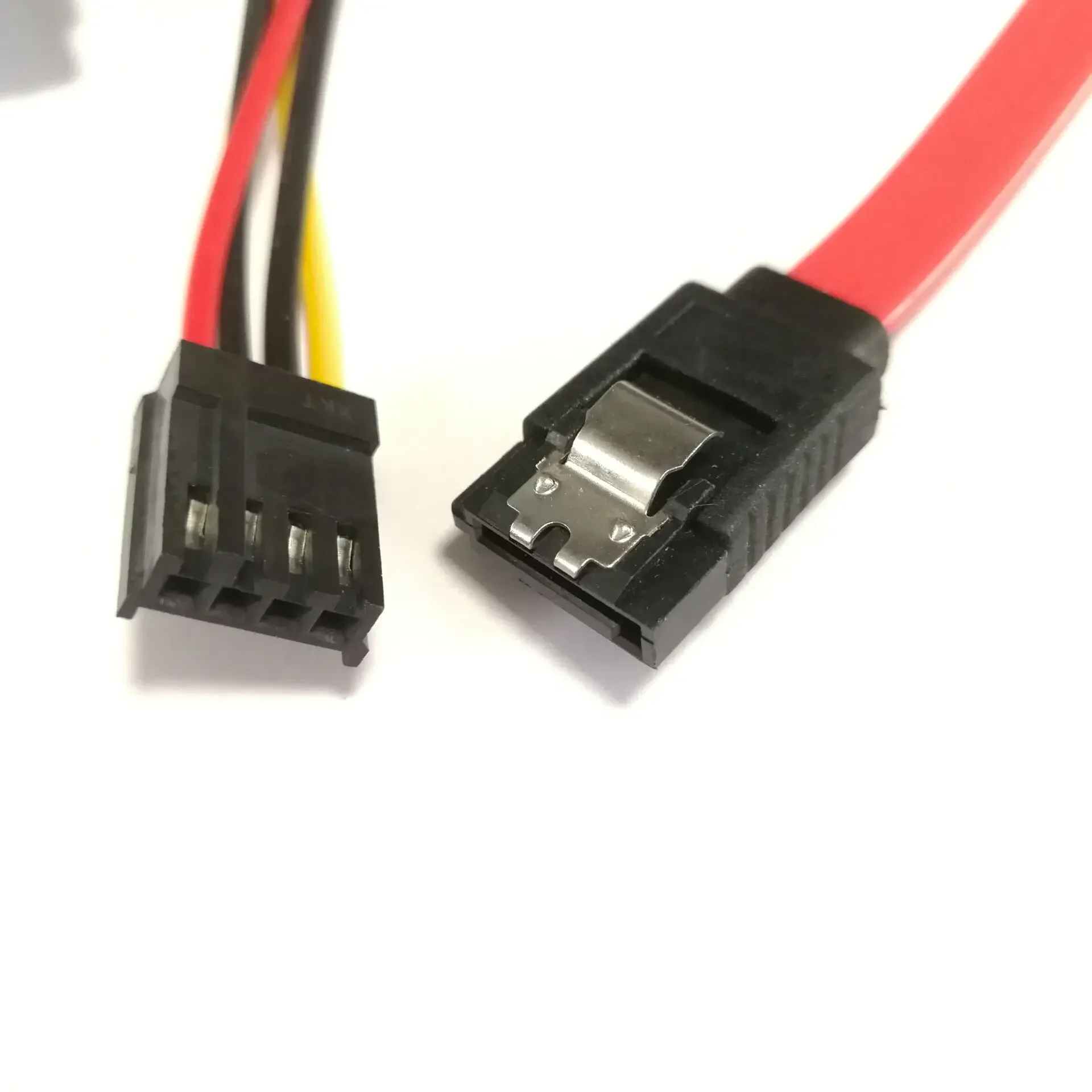 22p 7+15 Pin SATA to 7Pin DATA + 4Pin female FDD Floppy Power supply cable