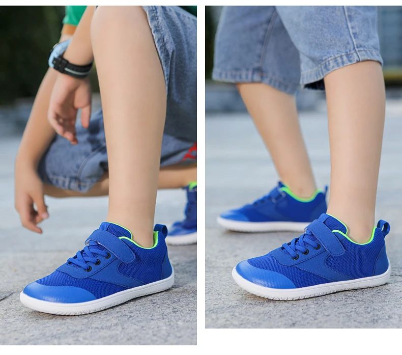 Description Picture 3 of itemNew Walking Shoes Children's Wide Palm Barefoot Casual Sneakers Multi Functional Ride Fitness Wear-Resistant Sneakers