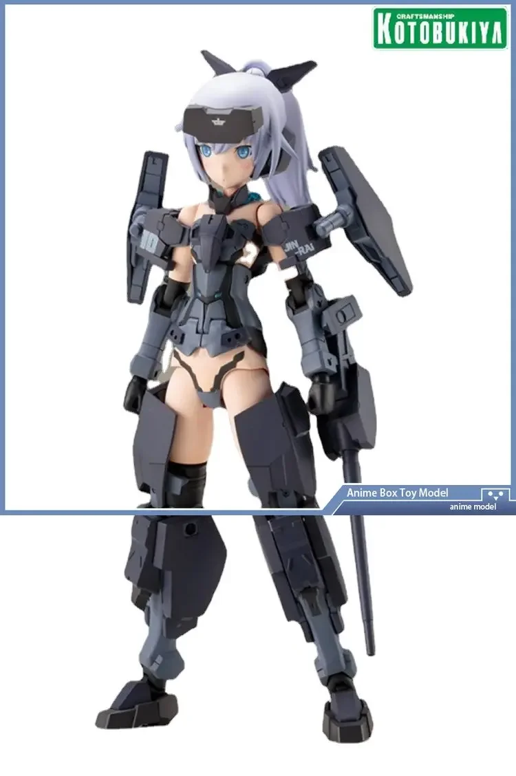 

[In Stock] Original Genuine Kotobukiya Frame Arms Girl FG018 Jinrai Indigo Ver. Version Anime Figure FAG Mobile Suit Girl