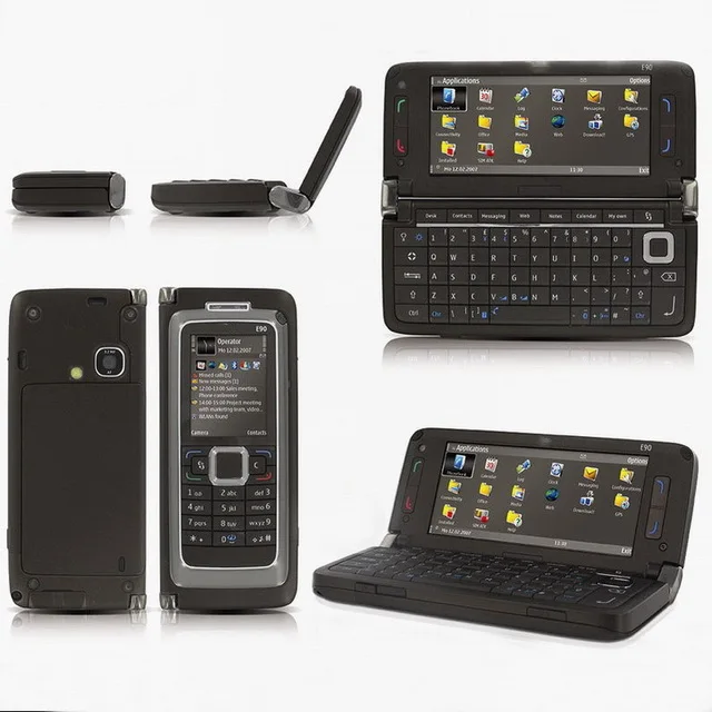 

Business mobile phone original E90 unlocked cell phones 3G fold phone