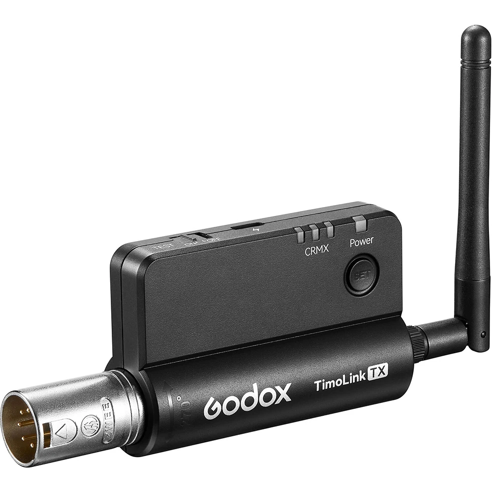 

Godox TimoLink беспроводной передатчик по протоколу DMX ресивер TimoLink RX TX, встроенный с CRMX модулями для кинематографистов