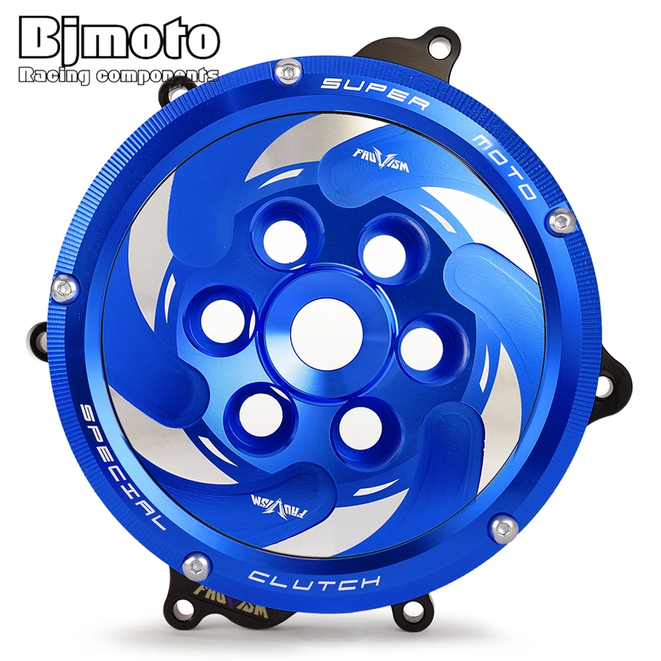 Protector De Cárter De Embrague Para Suzuki DRZ400E, DRZ400S, DRZ400SM - Aluminio Anodizado, Color Negro