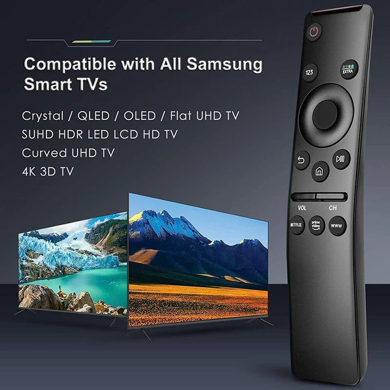 Smart TV Remote Control Replacement for 4K HD TVs