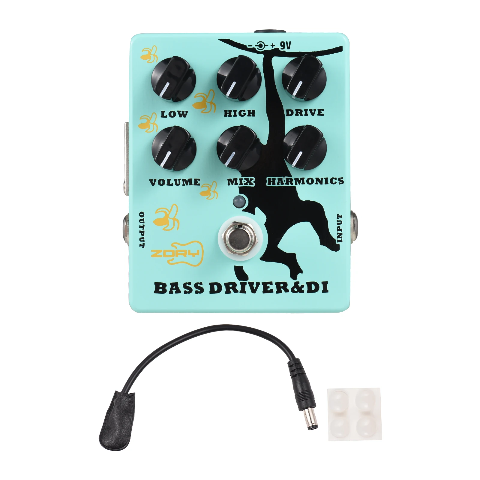 Driver-DI-Box-Pedal-de-efectos-de-bajo-para-guitarra-el-ctrica-con ...