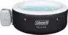 Miami AirJet Large Round 2 to 4 Person Inflatable Hot Tub Portable Outdoor Spa with 120 AirJets and EnergySense Cover, Black 6