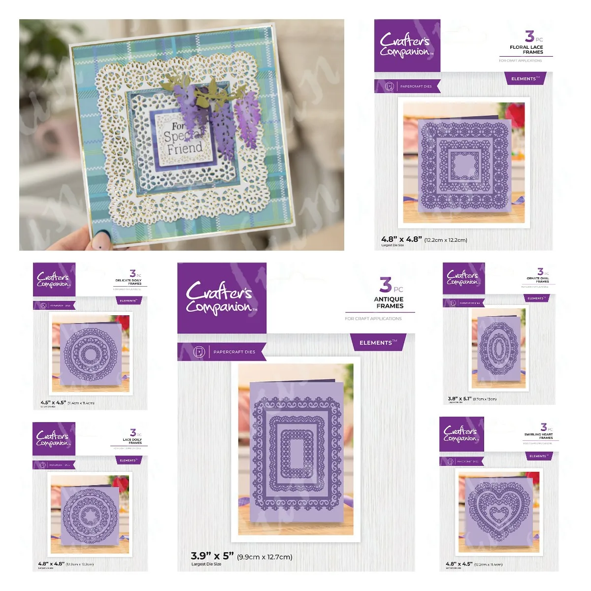 

Floral Lace Frames Layering Metal Cutting Dies Handmade DIY Embossing Making Scrapbooking Photo Album Die Craft Decoration