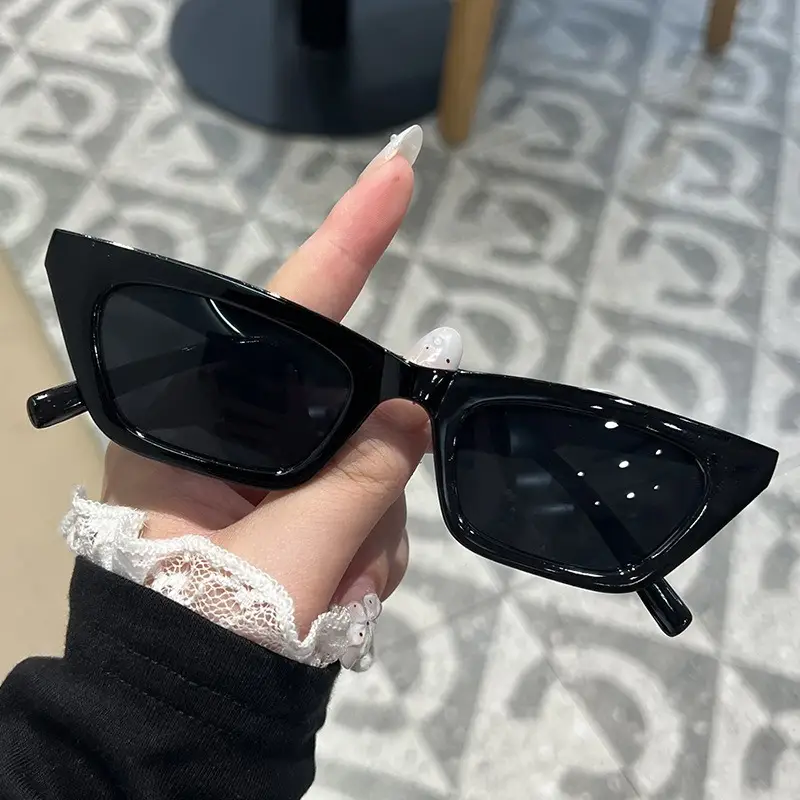 Cat Eye Shape Sunglasses Beach Sun Protection Sun Glasses Fashion Shades 90s Glasses Summer Eyewear - Image 5
