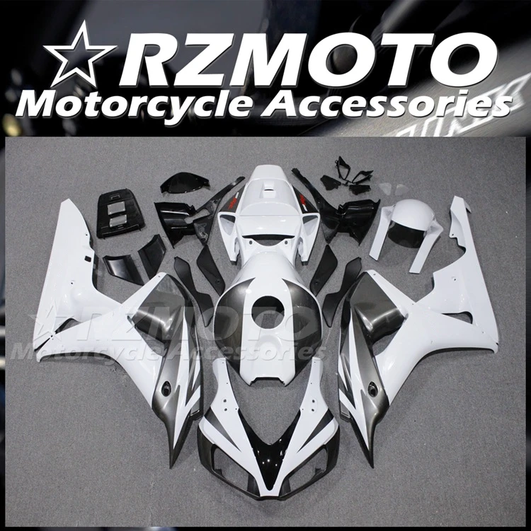 

4 подарка, НОВЫЙ ABS Полный мотоциклетный строительный комплект, подходит для HONDA CBR1000RR 2006 2007 06 07, кузов белого и серого цвета на заказ