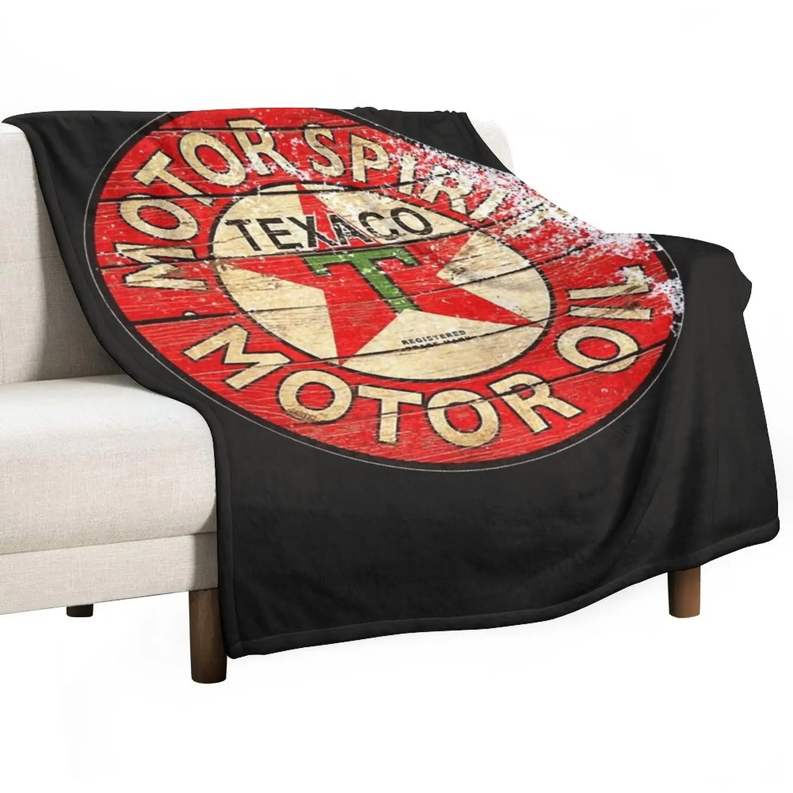 

Texaco retro Throw Blanket Sofa Throw Blanket anime