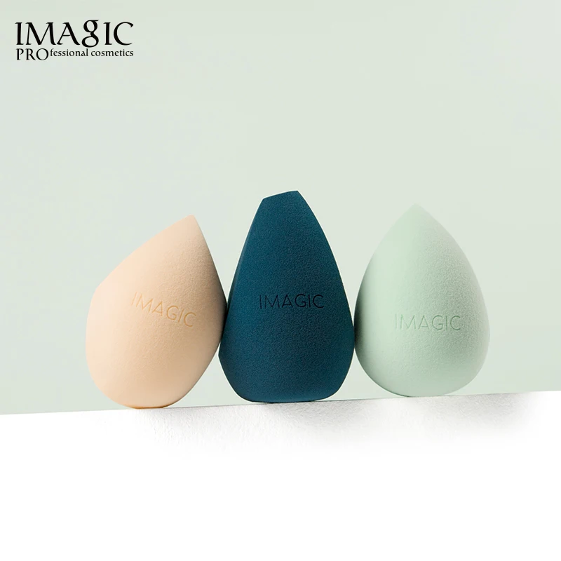 IMAGIC Cosmetic Puff Powder Makeup Sponge Smooth Women's Makeup Foundation Sponge Beauty Make Up Tools Water Drop Blending Shape