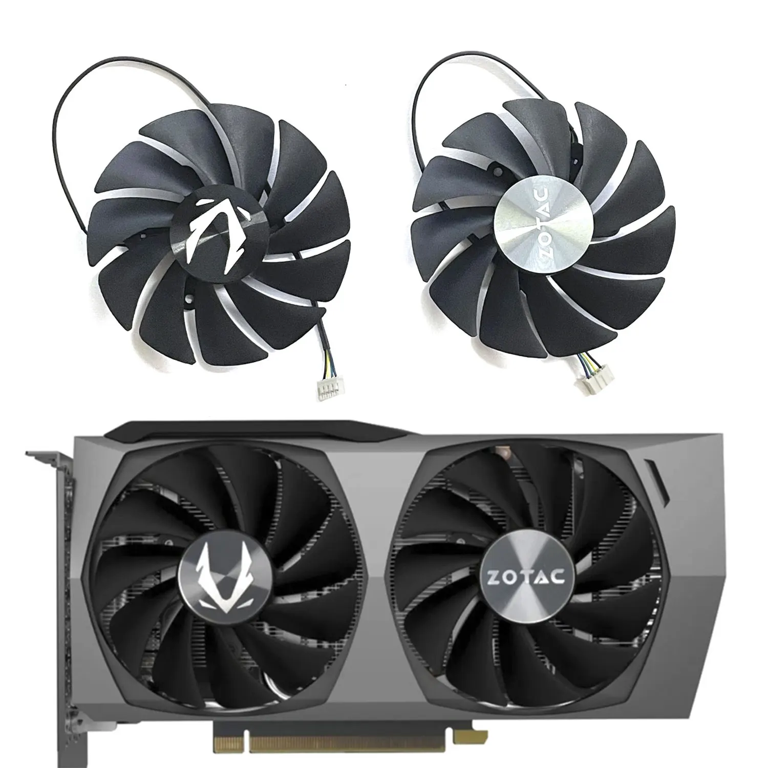 

NEW 89MM 4PIN GA92S2U RTX 3060 Twin Edge GPU Fan，For ZOTAC GeForce RTX 3060 3060TI Twin Edge Video Card Cooling Fan