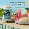 Children's Electric Bumper Car Drift Rotating Kart Transfer Car Remote Control Indoor Outdoor Toy RC Car Boys Girls Baby Can Sit 4